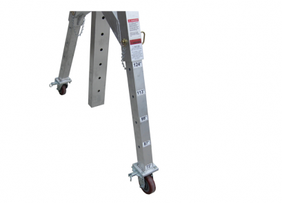 EC&MW showing height to width ratio settings on our door way aluminum gantry crane