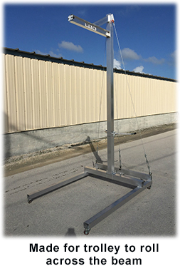 work station aluminum gantry