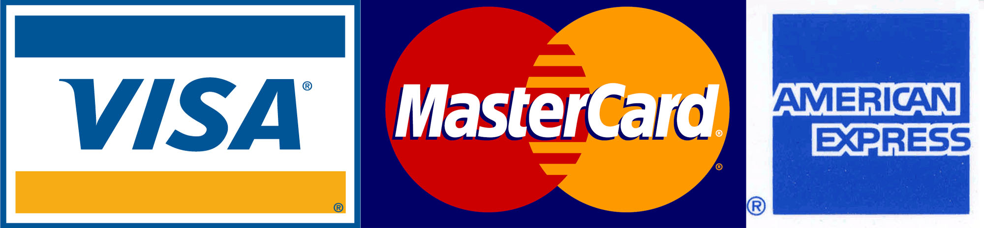 Accepted Credit Card Logos